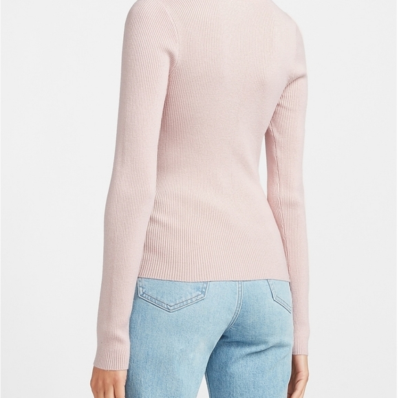 Express Ribbed Scoop Neck Sweater - Picture 2 of 10